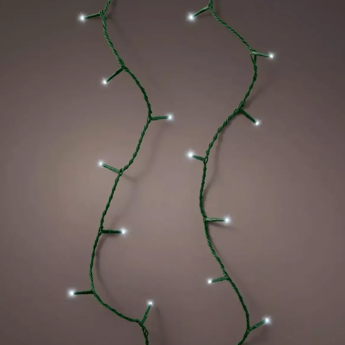 Ghirlanda luminosa CV 18,70 m Bianco freddo 250 LED Prolungabile