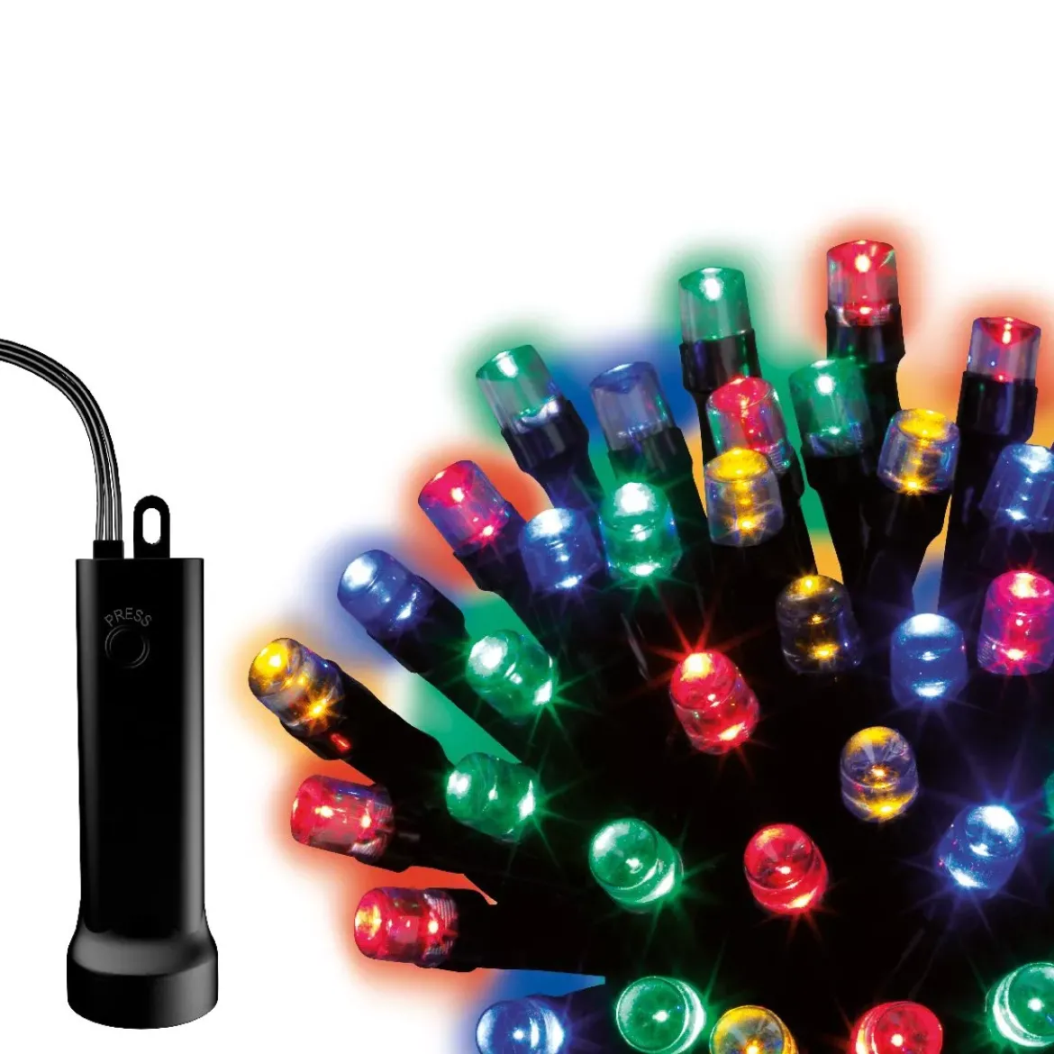 Ghirlanda luminosa Durawise 3,50 m Multicolore 48 LED