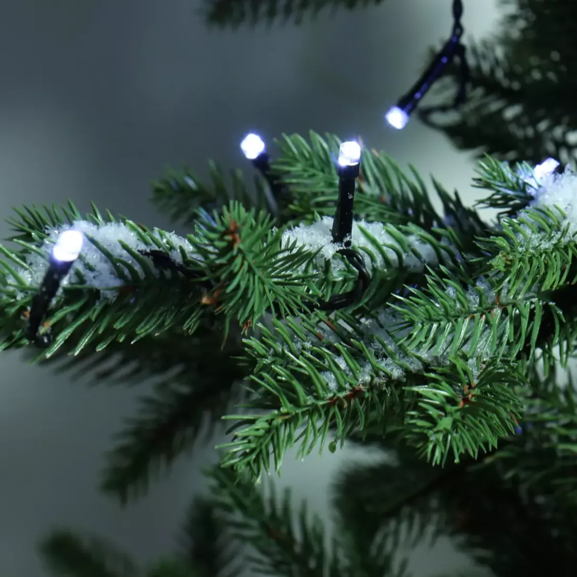 Ghirlanda luminosa Durawise 14,30 m Bianco freddo 192 LED CN