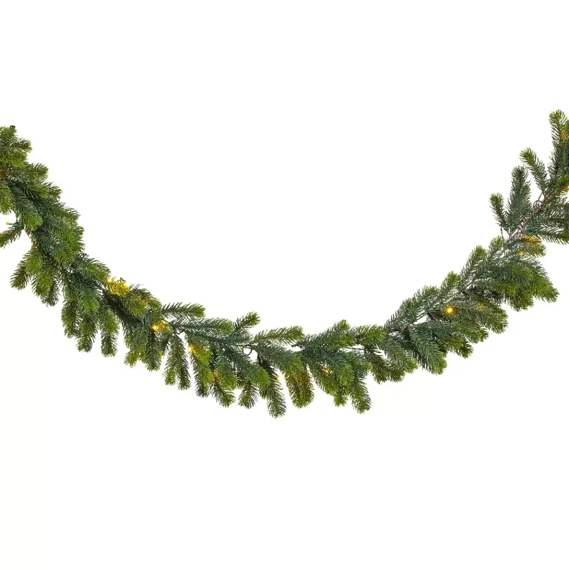 Ghirlanda luminosa per albero di Natale 50 Led (270 cm - D30) Manitoba Bianco caldo