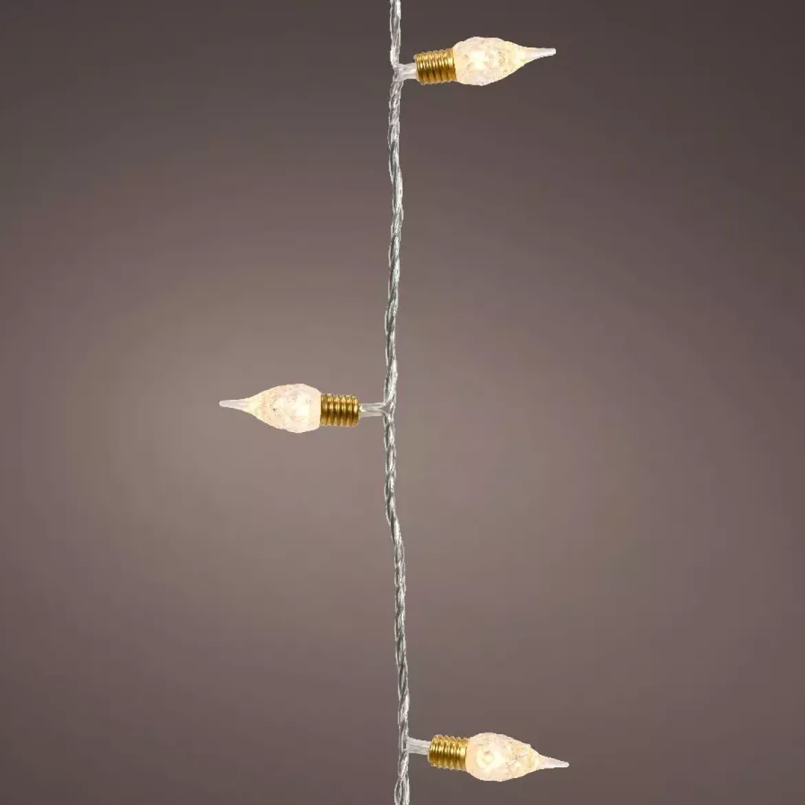 Ghirlanda luminosa Vintage CT 12 m Bianco caldo