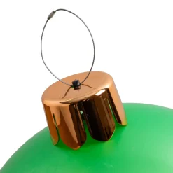 Grande pallina di Natale gonfiabile D45 cm Verde