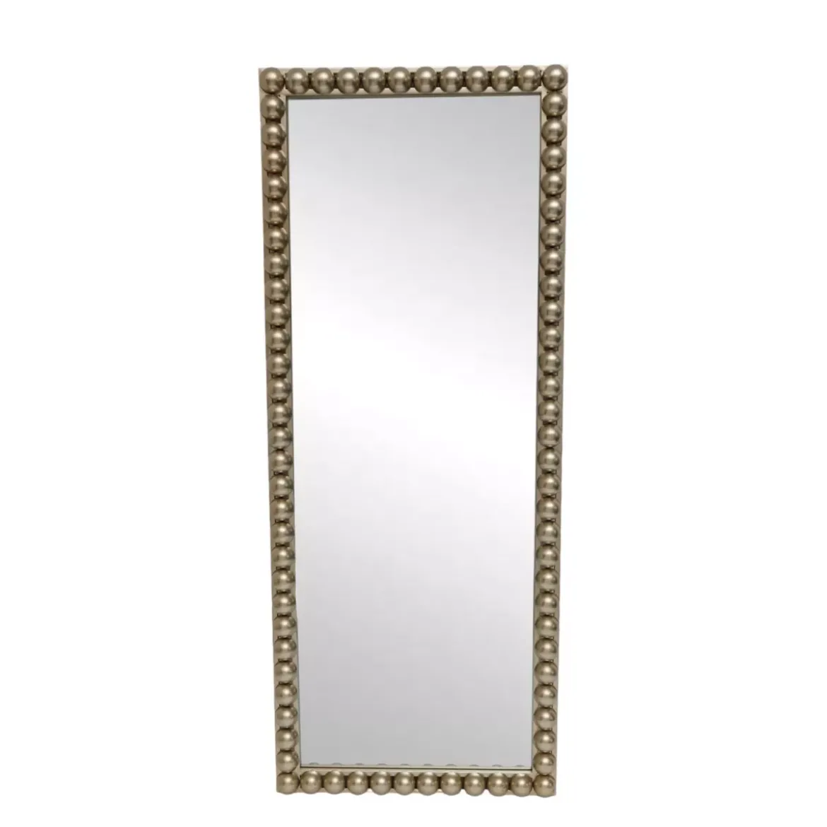Grande specchio da parete con cornice in metallo (150 cm) Milton Oro