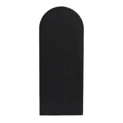 Grande specchio da parete in metallo (H173 cm) Industriale Nero