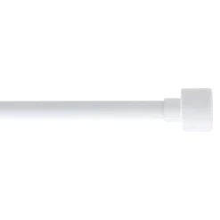 Kit asta estensibile (L120 - 210 cm / D19 mm) Palermo Bianco opaco