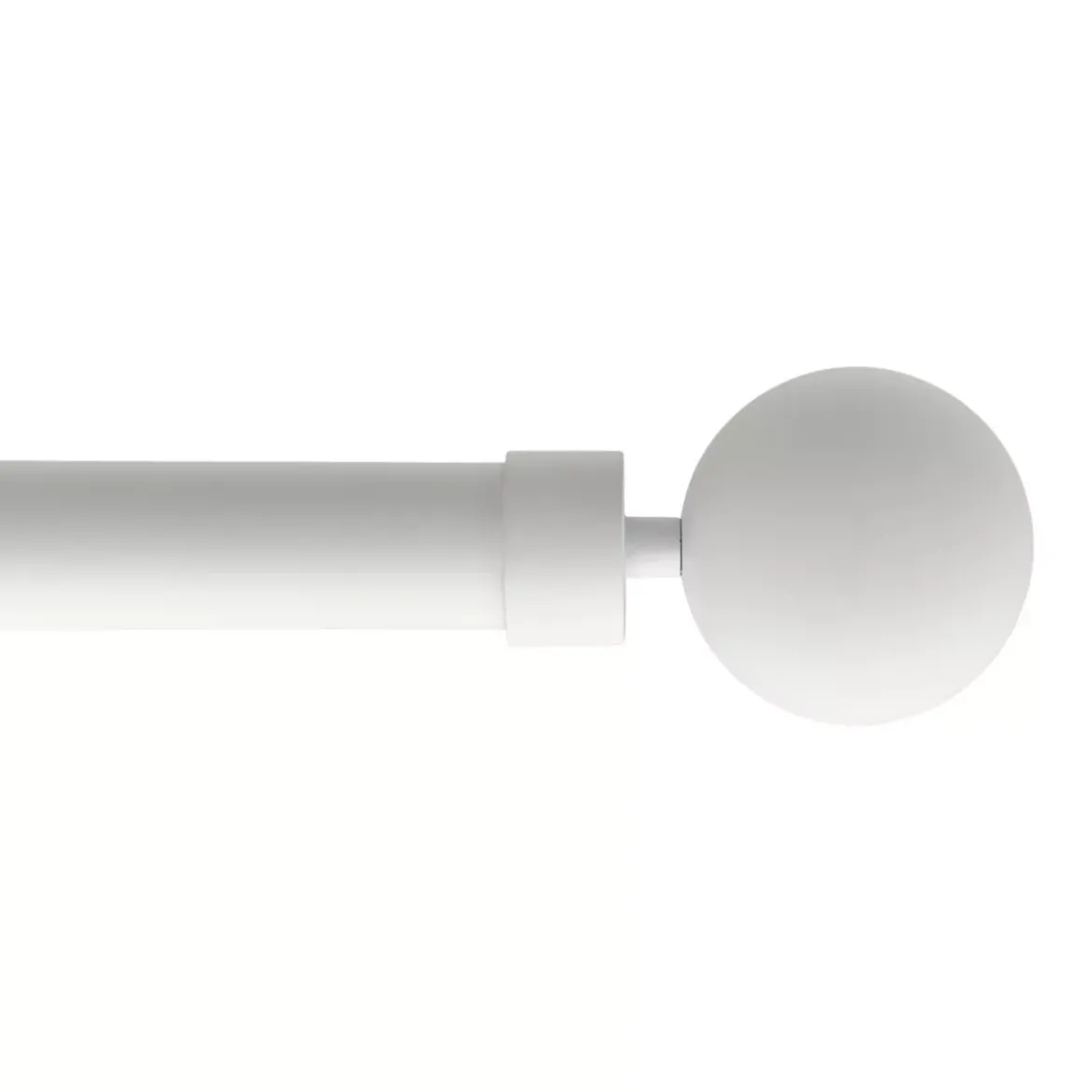 Kit asta estensibile (L160 - L300 cm / D28 mm) Gaïa Bianco opaco