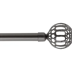 Kit asta per tenda estensibile (L120 - L210 cm / D19 mm) Facette Grigio cemento