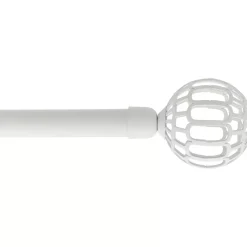 Kit asta per tenda estensibile (L120 - L210 cm / D19 mm) Facette Bianco opaco