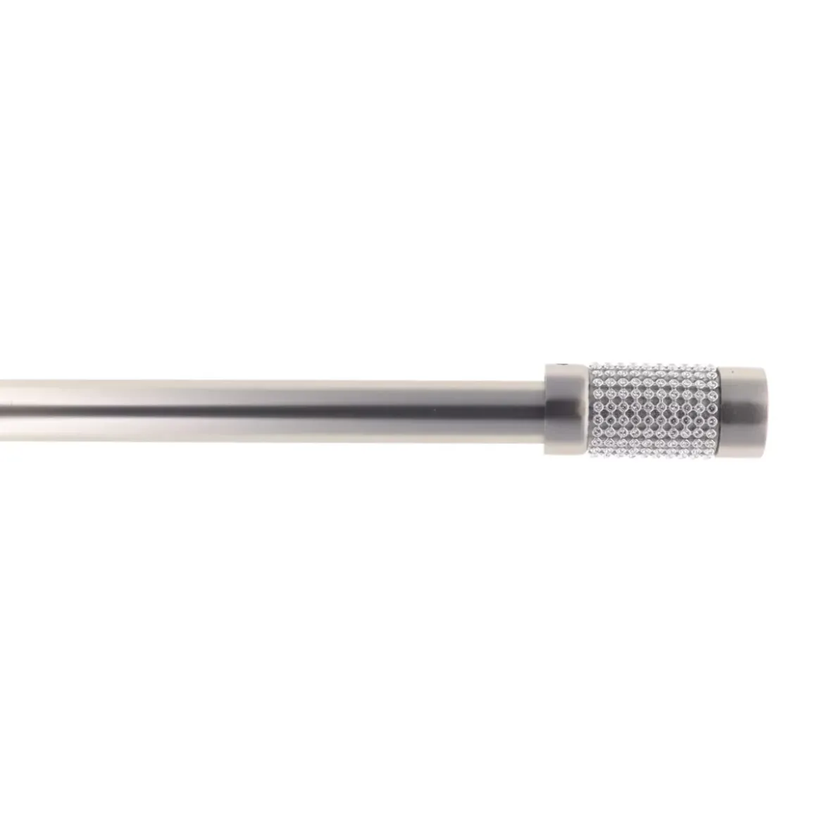 Kit asta per tenda estensibile (L210 - L380 cm / D19 mm) Lilla Argento