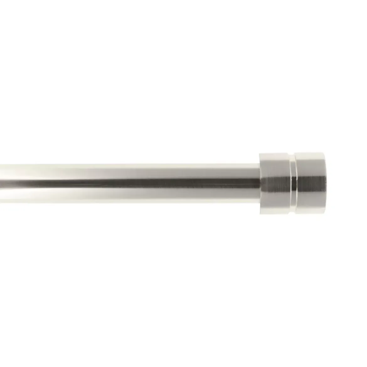Kit asta tenda estensibile (L120 - L210 cm / D28 mm) Cesene Argento