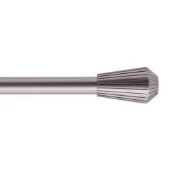 Kit asta tenda estensibile (L120 - 210 cm / D19 mm) Pise Grigio cemento