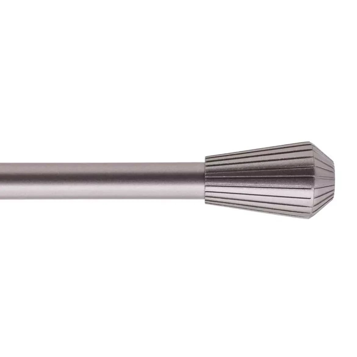Kit asta tenda estensibile (L120 - 210 cm / D19 mm) Pise Grigio cemento