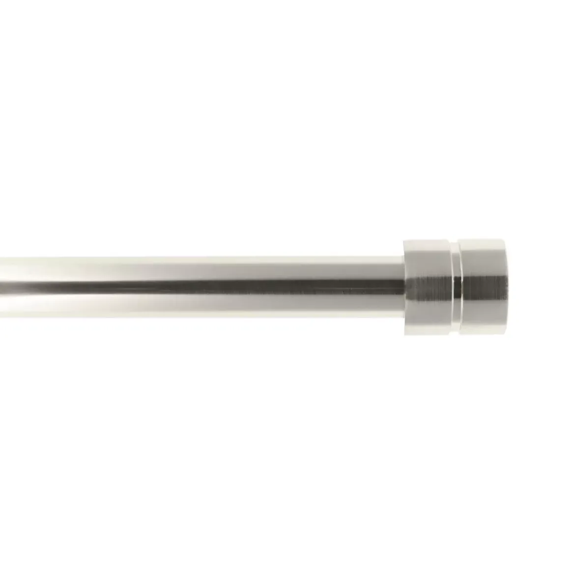 Kit asta tenda estensibile (L210 - L380 cm / D28 mm) Cesene Argento
