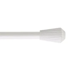 Kit asta tenda estensibile (L120 - 210 cm / D19 mm) Pisa Bianco opaco