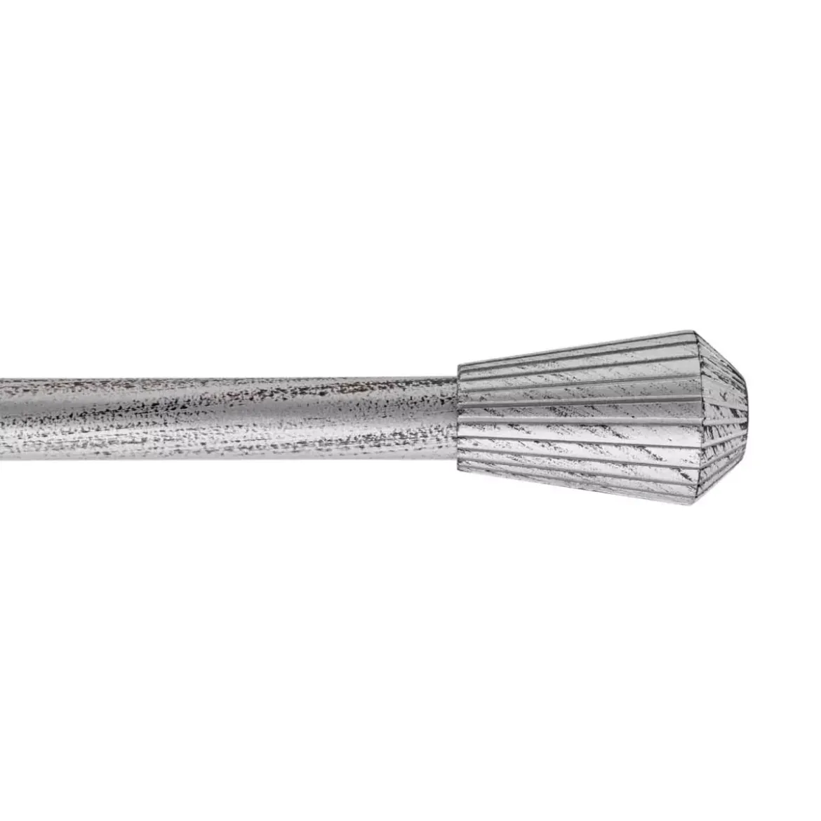 Kit asta tenda estensibile (L210 - L380 cm / D19 mm) Pise Grigio e nero