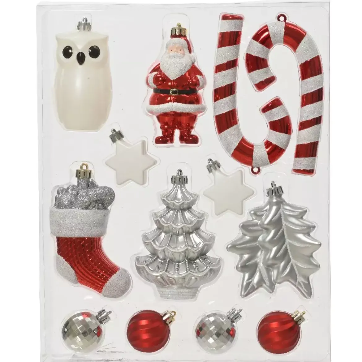 Kit di decorazioni di Natale Manaé Rosso