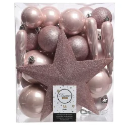 Kit di decorazioni di Natale Novae Rosa cipria