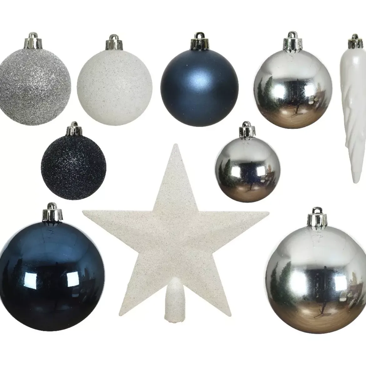 Kit di decorazioni di Natale Novae multi Bianco