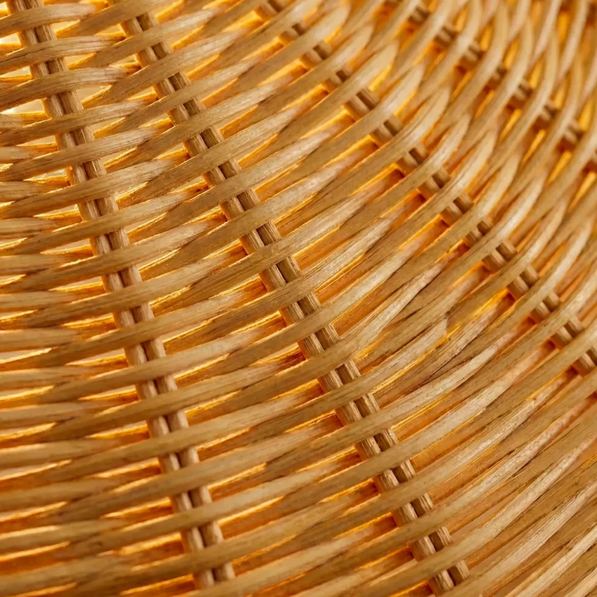 Lampada a sospensione in bambù (D55 cm) Kalahari Naturale