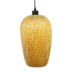 Lampada a sospensione in bambù (H35 cm) Fuengirola naturale