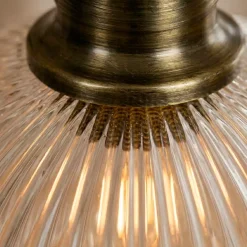 Lampada a sospensione in vetro (D20 cm) Velden Trasparente