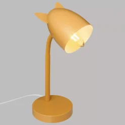Lampada da scrivania bambini (H31 cm) Orecchie Giallo ocra