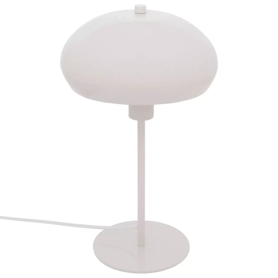 Lampada da tavolo in metallo (38 cm) Savio Beige