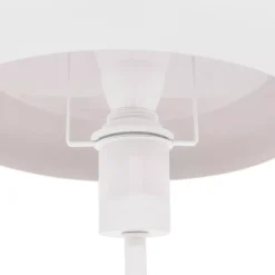 Lampada da tavolo in metallo (38 cm) Savio Beige