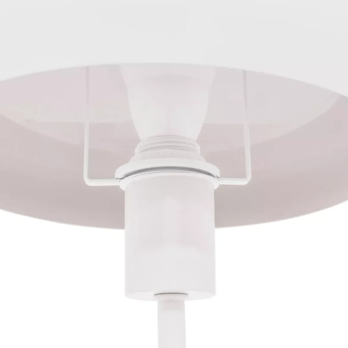 Lampada da tavolo in metallo (38 cm) Savio Beige