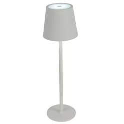 Lampada da tavolo senza fili ricaricabile USB 48 LED (H37 cm) Brooklyn Bianco