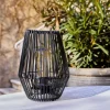 Lampada da tavolo solare LED (H23 cm) Calabre Nero