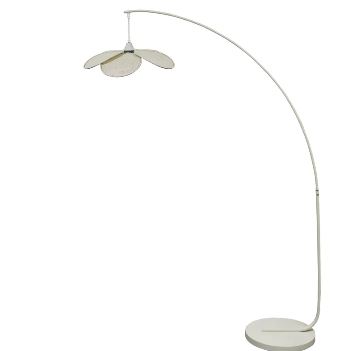 Lampada da terra design petalo (H156 cm) Teruel Beige