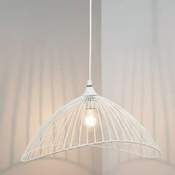 Lampadario a sospensione (D45 cm) Filla Bianco