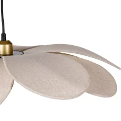 Lampadario a sospensione Lino (D60 cm) Margaux Beige