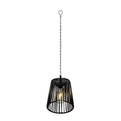 Lampada solare da giardino a sospensione LED (H58 cm) Midtown Nero