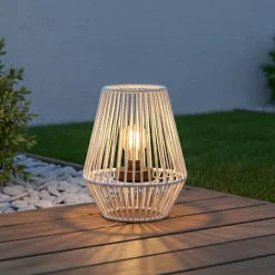 Lampada solare da giardino 3 lumen (H25 cm) Midtown Bianco