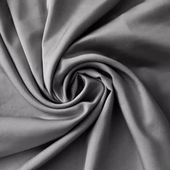 Lenzuola con angoli in raso di bambù (140 x 190 cm) Sienna Grigio granito