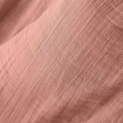 Lenzuolo con angoli di cotone (140 x 200 cm) Gaïa Rosa pesca