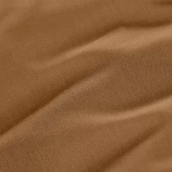 Lenzuolo con angoli in percalle di cotone (90 x 190 cm) Cali Camel