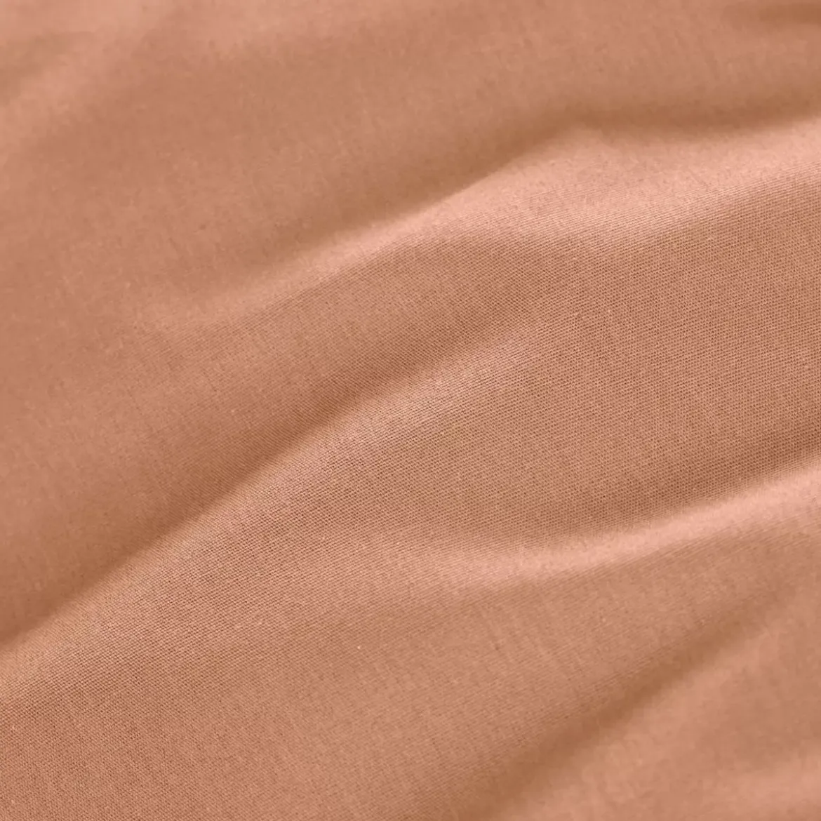 Lenzuolo con angoli in percalle di cotone (200 x 200 cm) Cali Rosa pesca