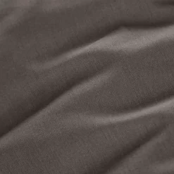 Lenzuolo con angoli percalle di cotone (200 cm) Cali Grigio antracite