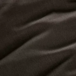 Lenzuolo con angoli percalle di cotone (90 cm) Cali Nero