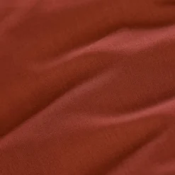 Lenzuolo sopra percalle di cotone (270 x 300 cm) Cali Terracotta