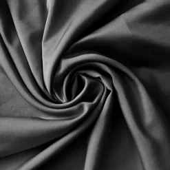 Lenzuolo sotto in raso di bambù (200 x 200 cm) Sienna Nero