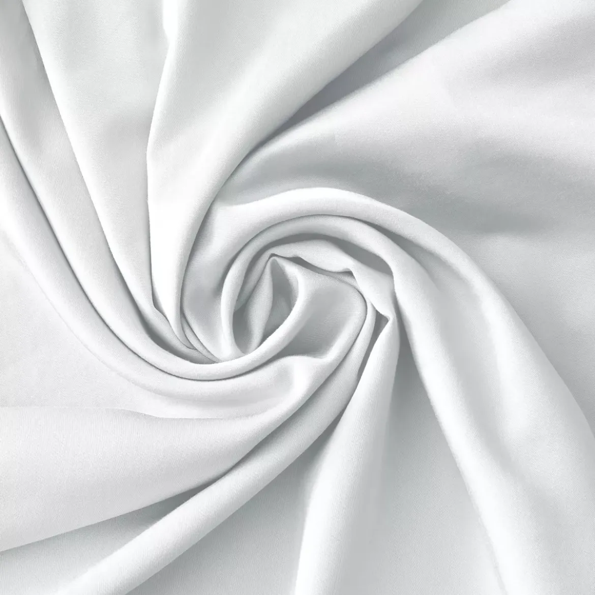 Lenzuolo sotto in raso di bambù (140 x 200 cm) Sienna Bianco