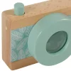Macchina fotografica bambini legno (10 cm) Flash Multicolore