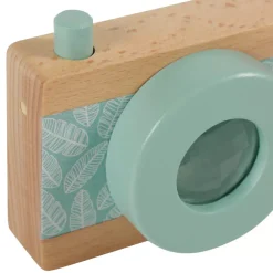 Macchina fotografica bambini legno (10 cm) Flash Multicolore