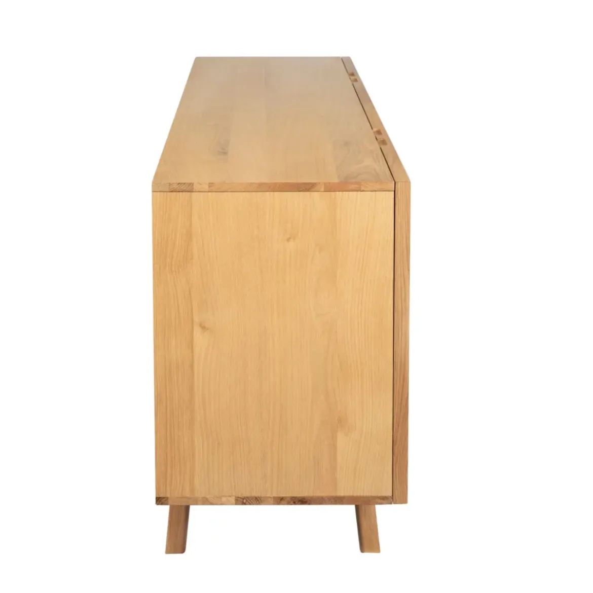 Madia 4 ante in rovere (200 x 80 cm) Olys Naturale