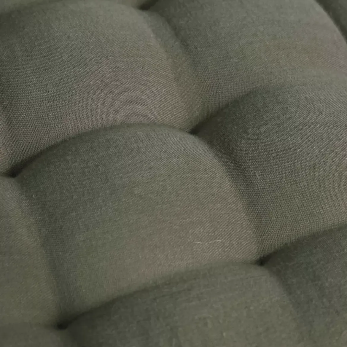 Materassino da pavimento garza di cotone (60 x 120 cm) Gaïa Verde rosmarino