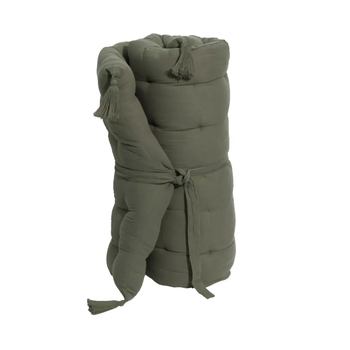 Materassino da pavimento garza di cotone (60 x 120 cm) Gaïa Verde rosmarino